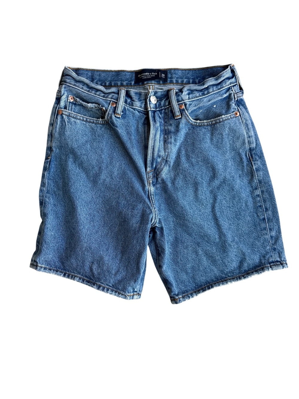Abercrombie & Fitch Authentic Rigid Denim Loose Shorts Men’s Size 29